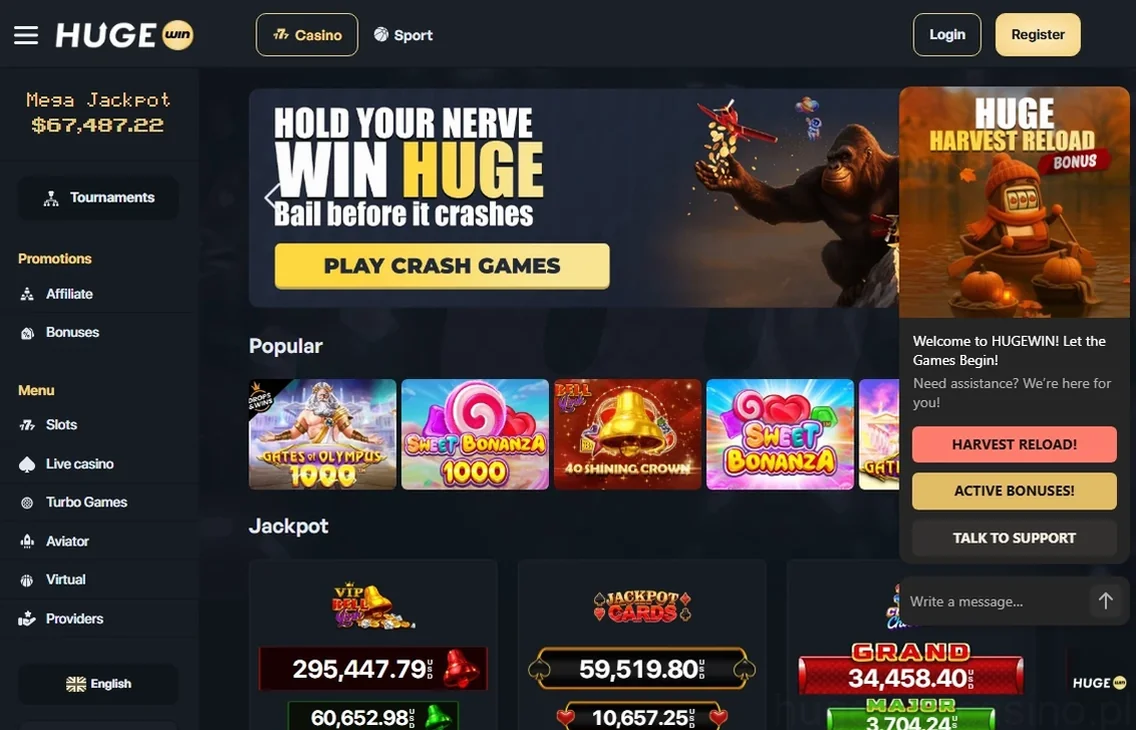 Hugewin Casino Casino